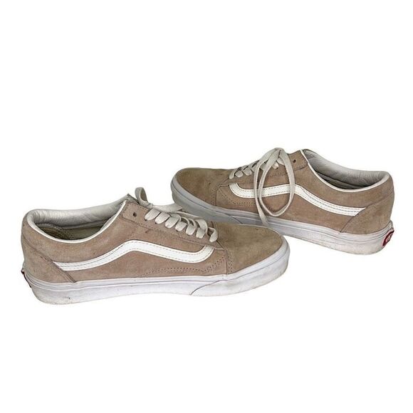 VANS Old Skool Pig Suede Shadow Grey & White 8.5 WMNS - Picture 7 of 8